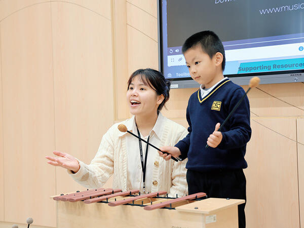 音乐课,南通民办惠立幼儿园